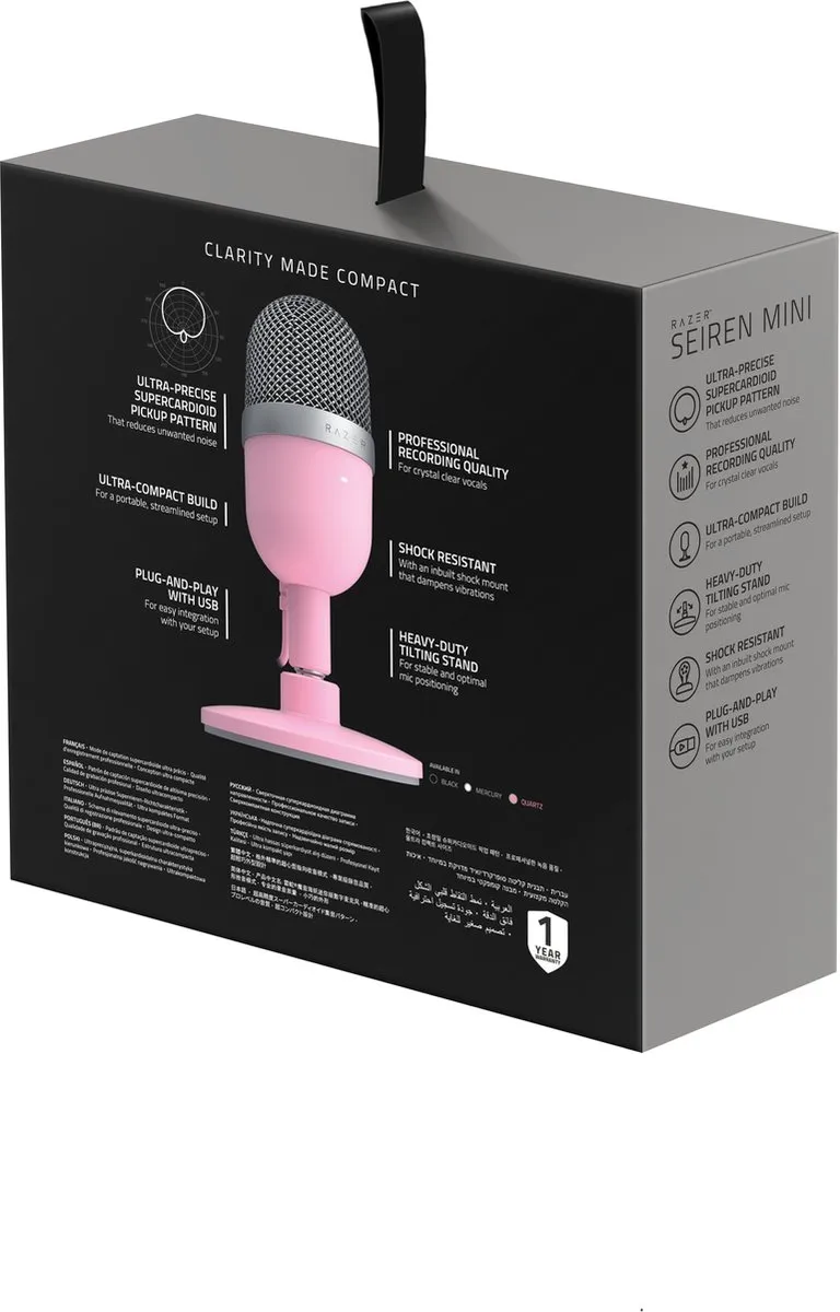 Razer Seiren Mini RZ19-03450200 Microfoon - Quartz