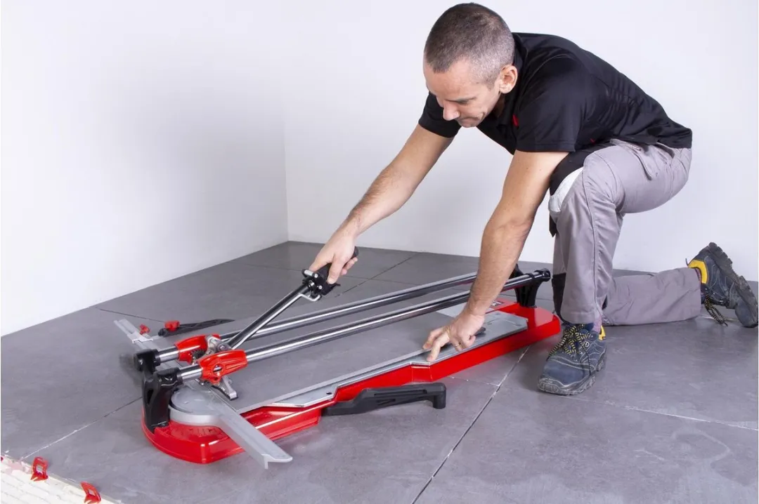 Rubi Tegelsnijder TX-1020 MAX - Keramiek - 22mm Snijwiel - Grijsrood