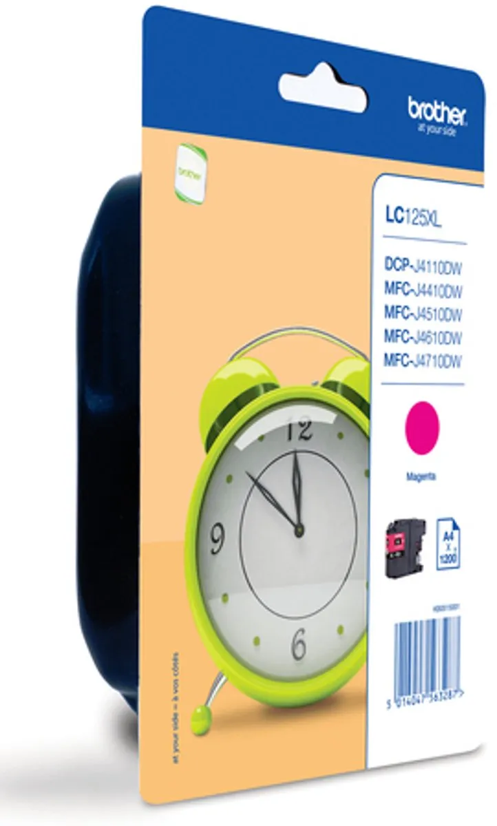 Brother LC-125XLMBP Inktcartridge - Magenta - 700 pagina's