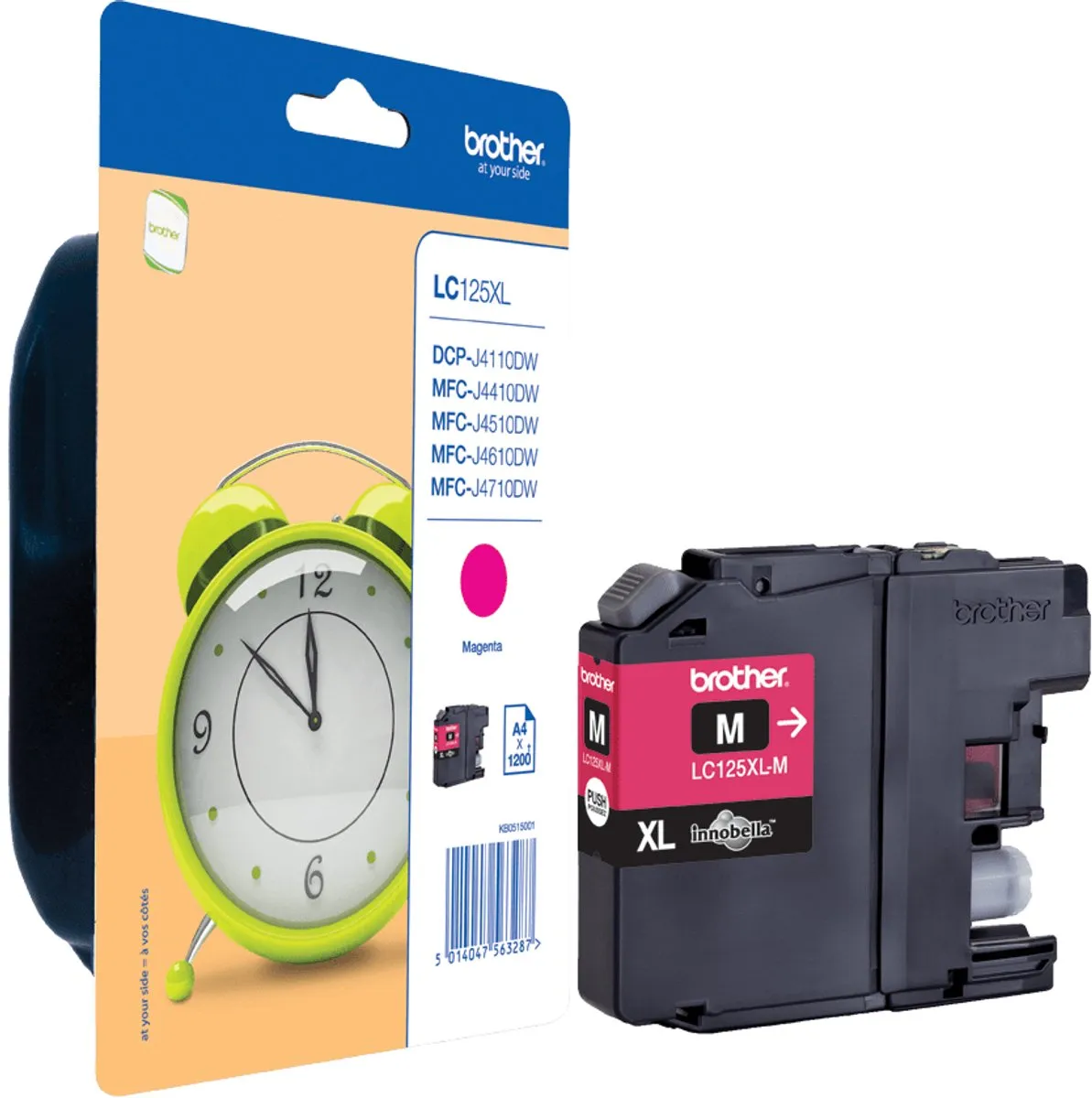 Brother LC-125XLMBP Inktcartridge