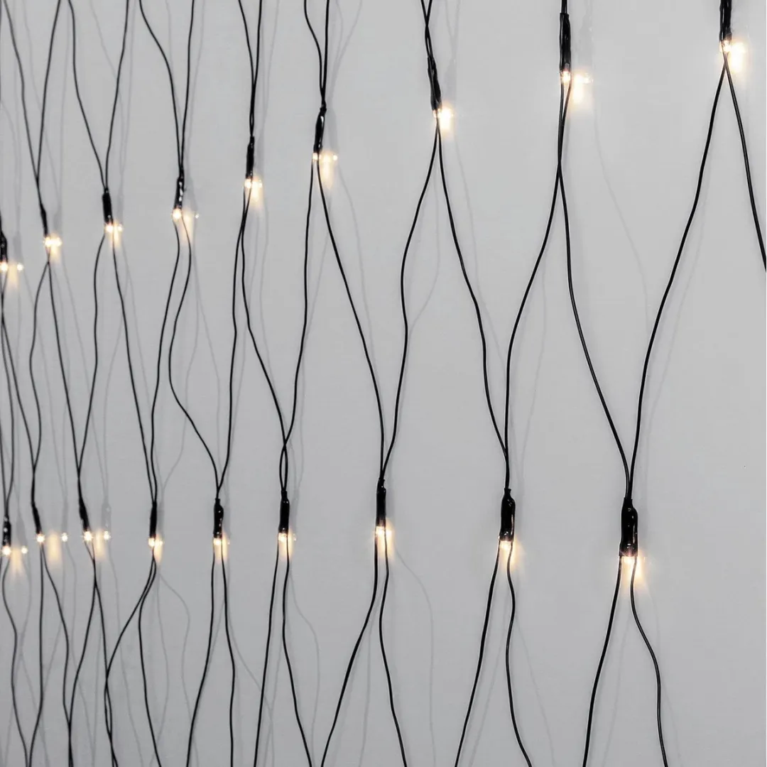 Star Trading LED Netverlichting Krokant IJswit