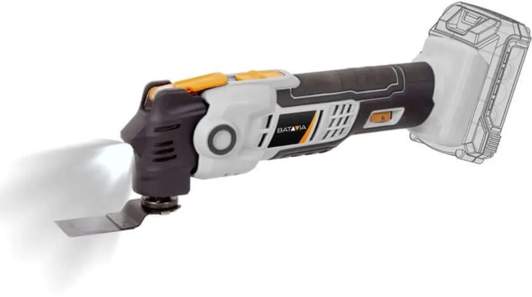 Batavia 18V Anti Vibratie Accu Multitool EC1_7064049 - 2.0Ah
