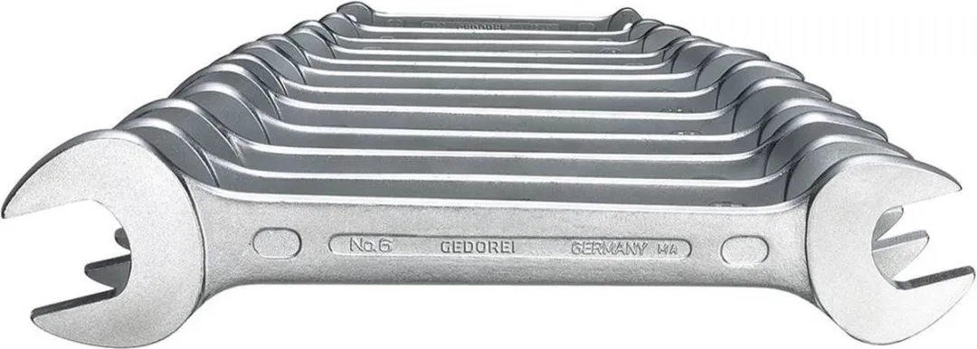 Gedore 6078350 Dubbele Steeksleutelset 12-delig 6-34mm