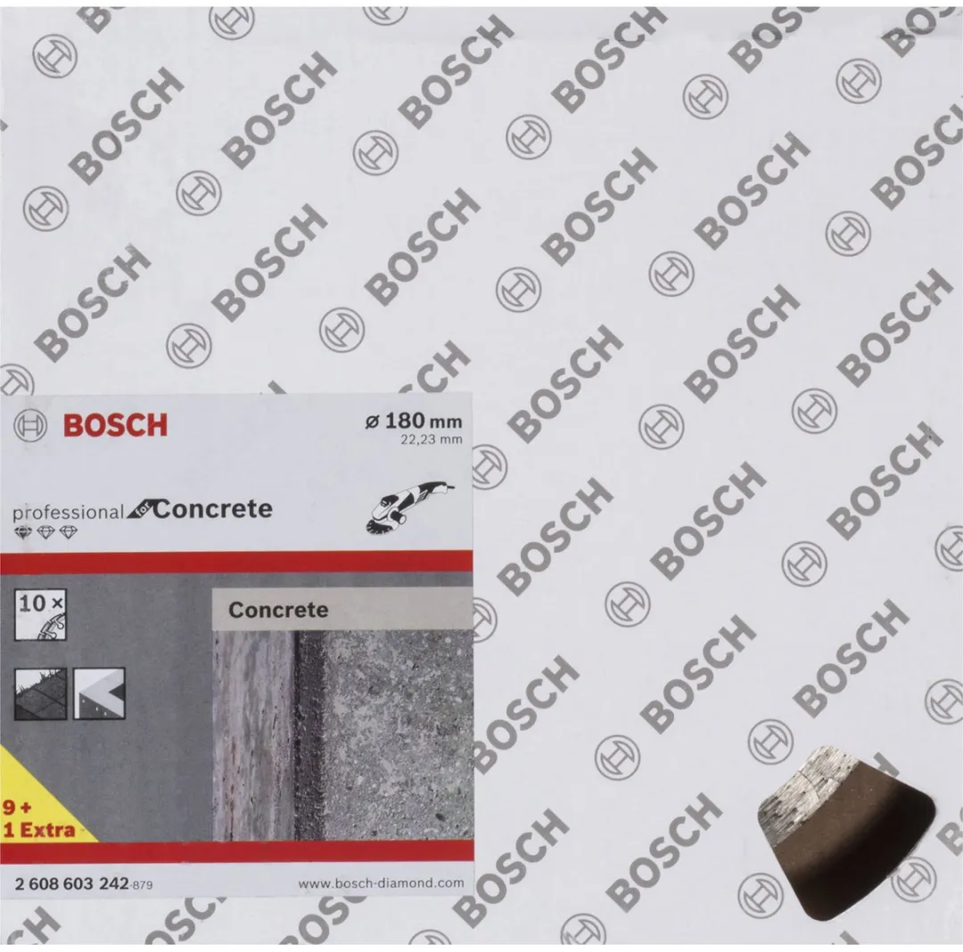 Bosch Diamantschijf 10x22,23mm Prof Concrete 180 - 2608603242