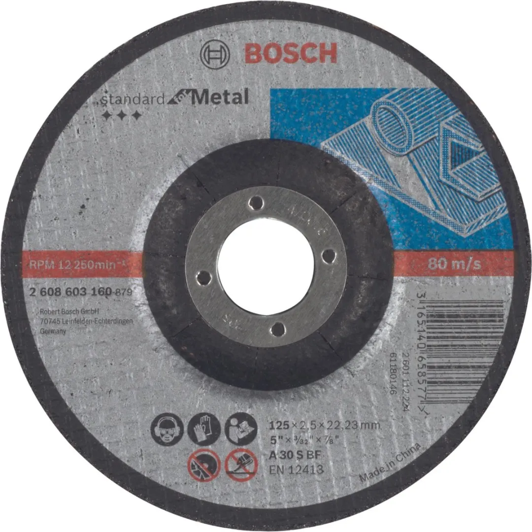 Bosch Professional Doorslijpschijf A 30 S BF 125mm Metaal