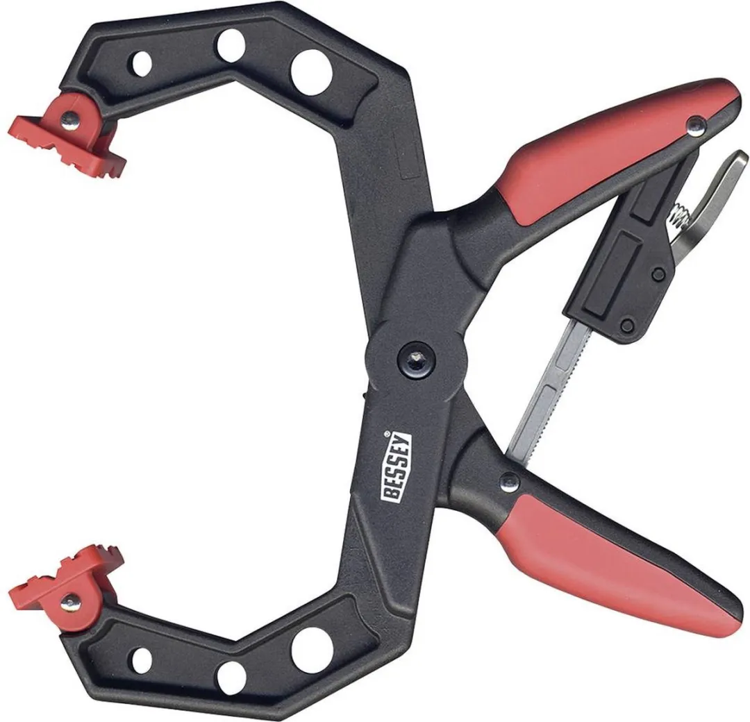 Bessey XCR4 Ratelklem 100mm - Kleurloos