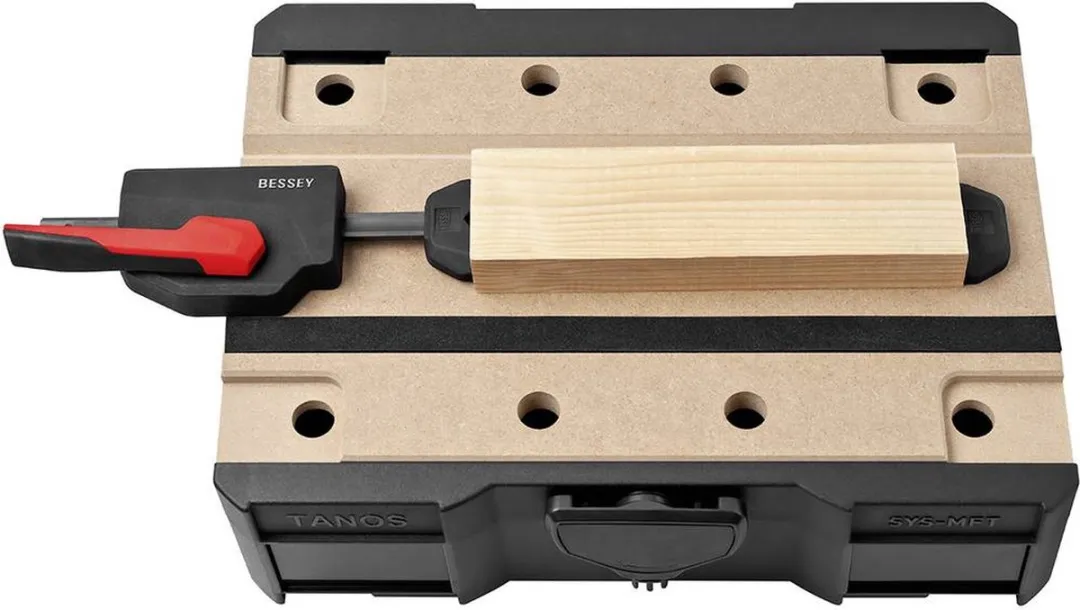 Bessey WNS-SET-MFT Multifunctionele Spanner - 2x Horizontaal - 2x Bankhaak - 4x Kartelmoer