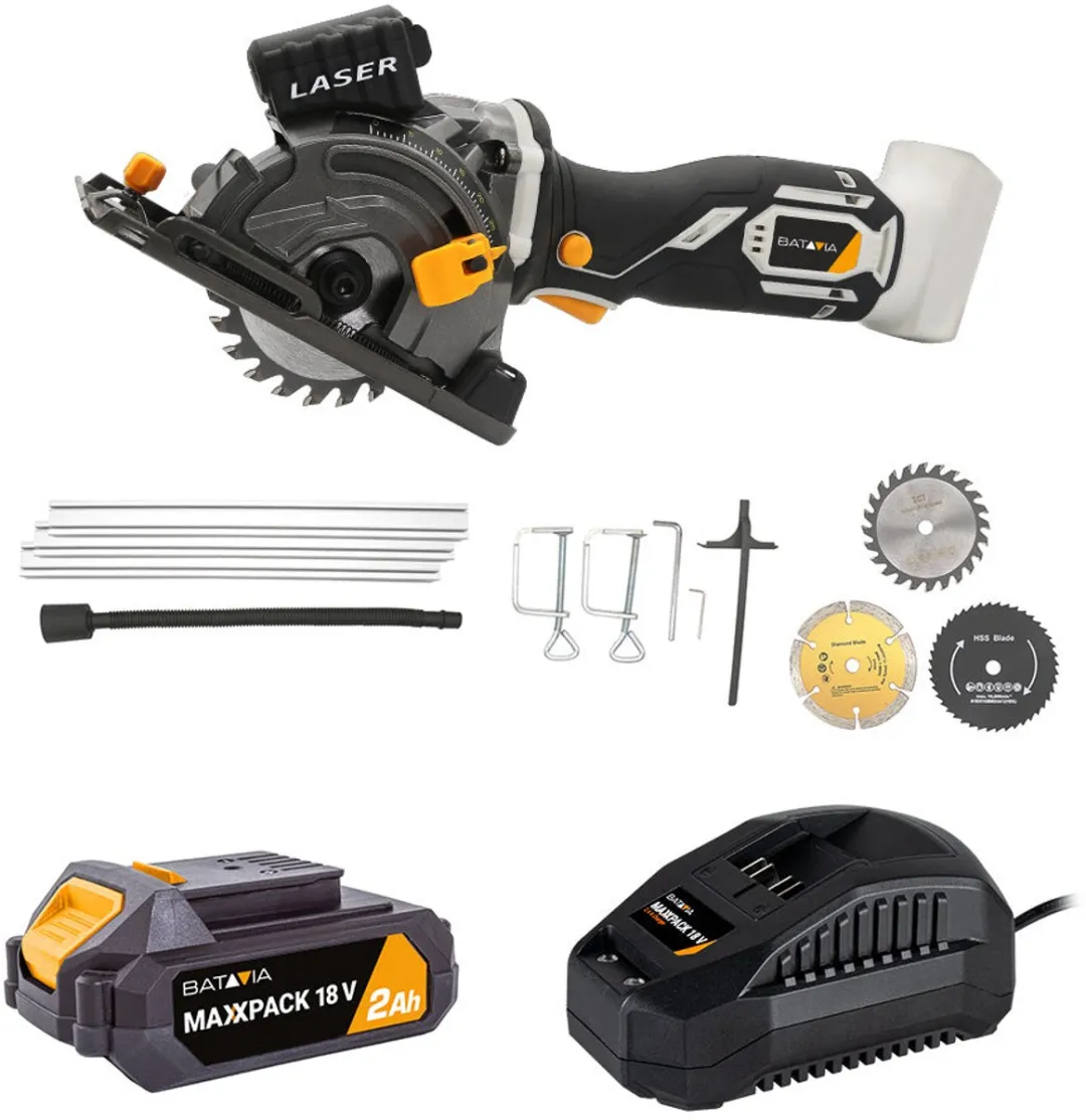 Batavia 18V Mini Handcirkelzaag 89mm