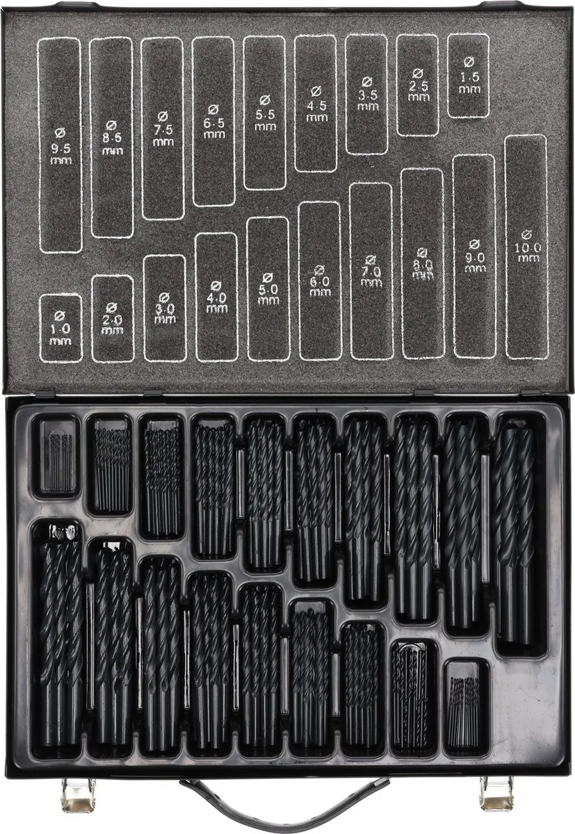 Gedore RED R93500170 Spiraalborenset 1-10mm - 170 Stuks - afbeelding 6 van 6