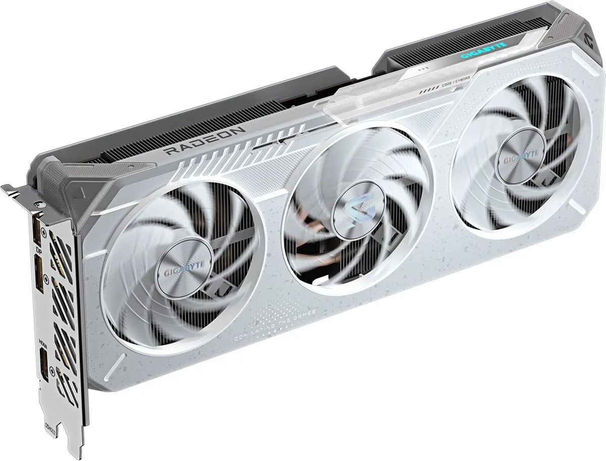 Gigabyte Radeon RX 9060 XT OC ICE GV-R906XGAMINGOCICE-16GD - Zilver