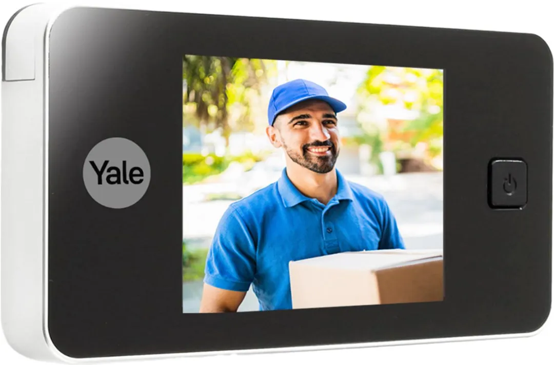 Yale Digitale Deurspion DDV 500 - Zilver