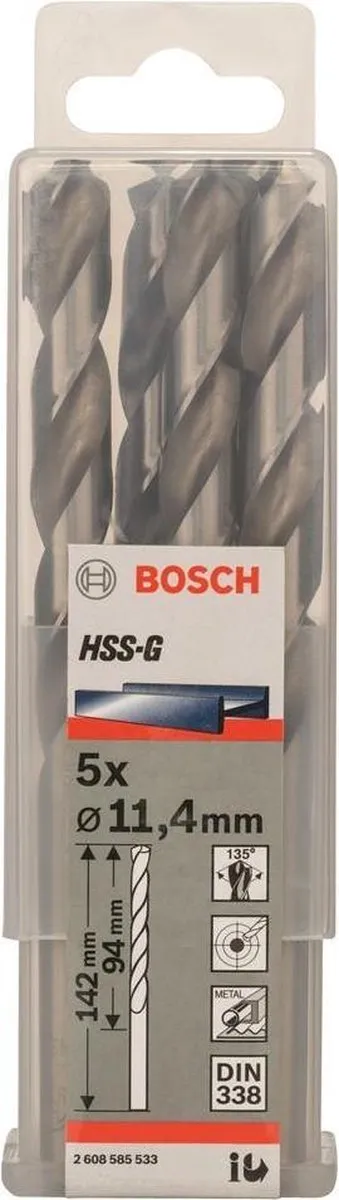 Bosch Professional ST. LINE 11.4mm HSS-G Boor