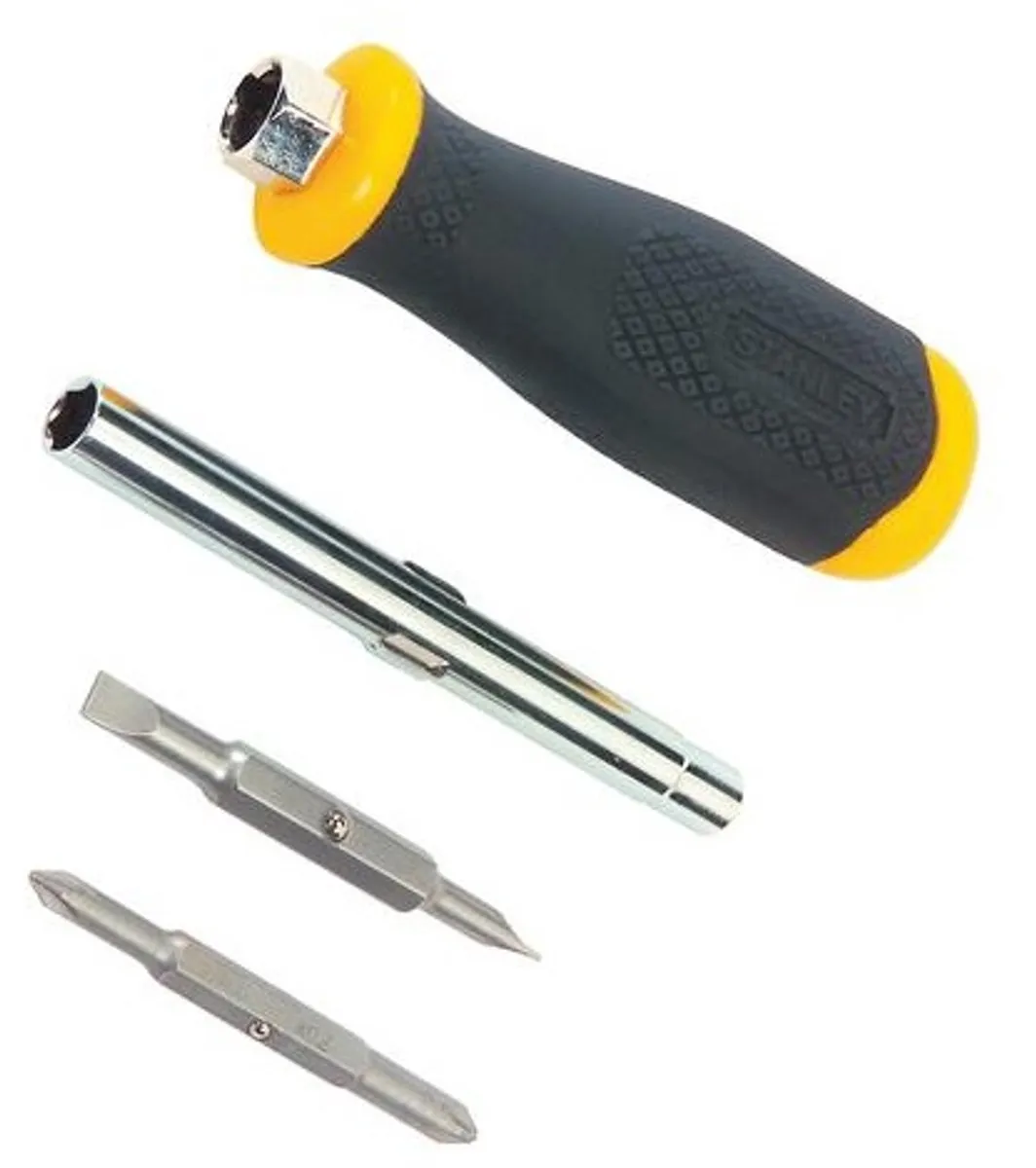 Stanley 0-68-012 Multi-bit Schroevendraaier 6-in-1