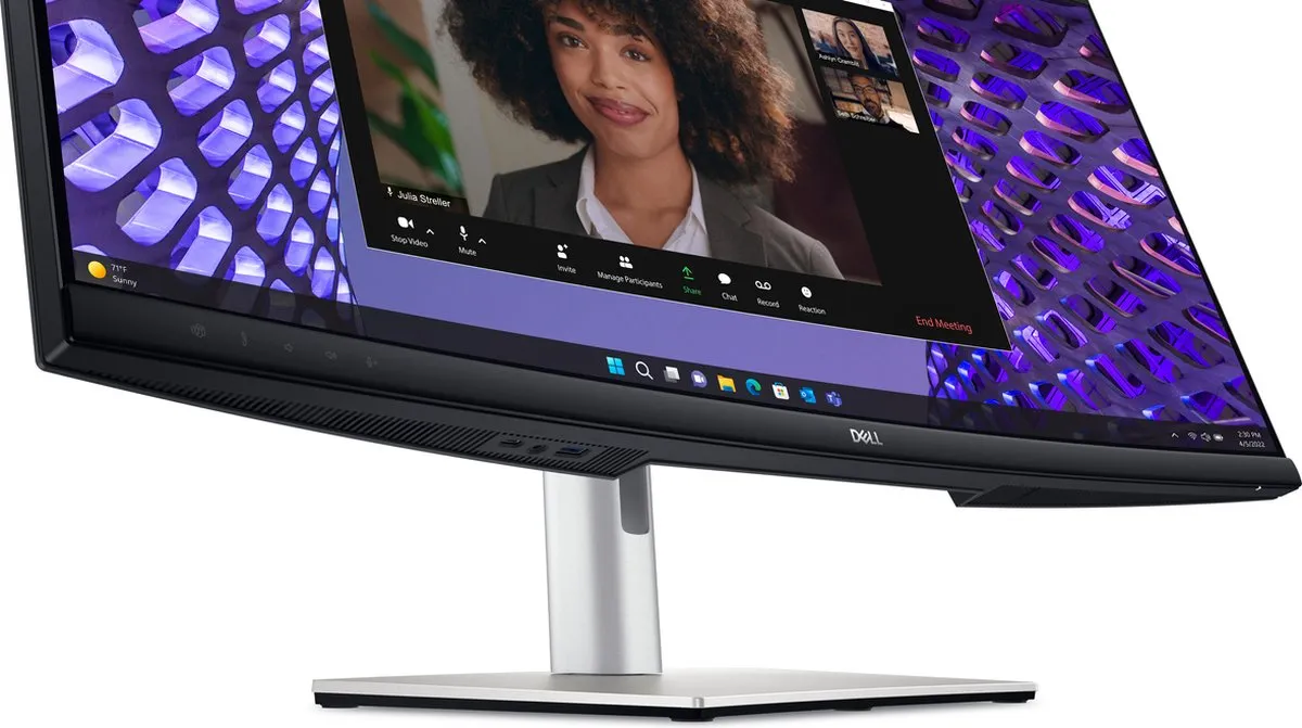 Dell P3424WEB 34" Monitor - 3440x1440 - 4K Ultra HD - Zwart