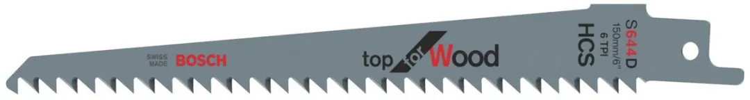 Bosch Reciprozaagblad S 644 D Top for Wood - 100 Stuks - afbeelding 6 van 6