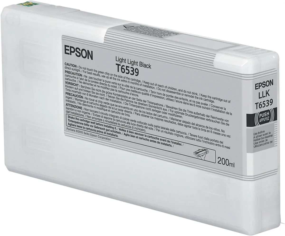 Epson T6539 Inktcartridge Foto Licht Zwart
