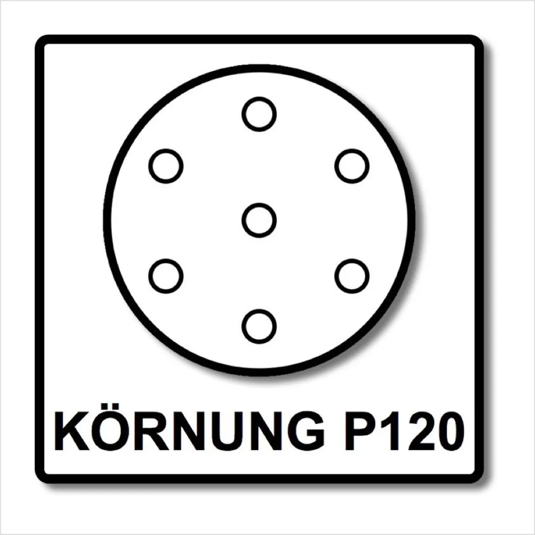 Festool 150mm Schuurschijven Korrel 120 - 100 Stuks