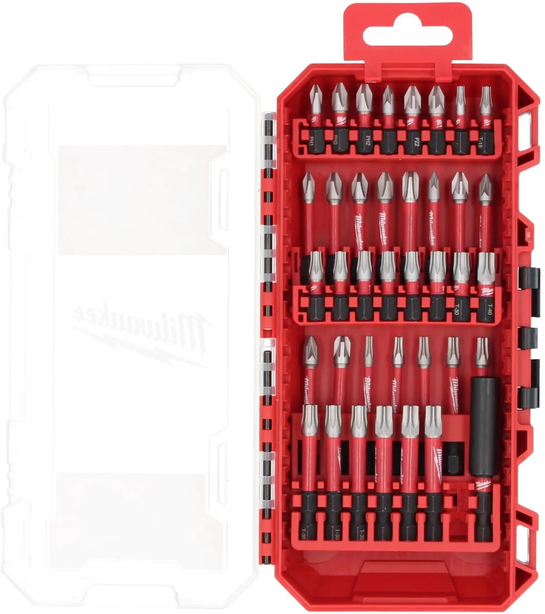 Milwaukee SHOCKWAVE Bitset Impact Duty 38-delig