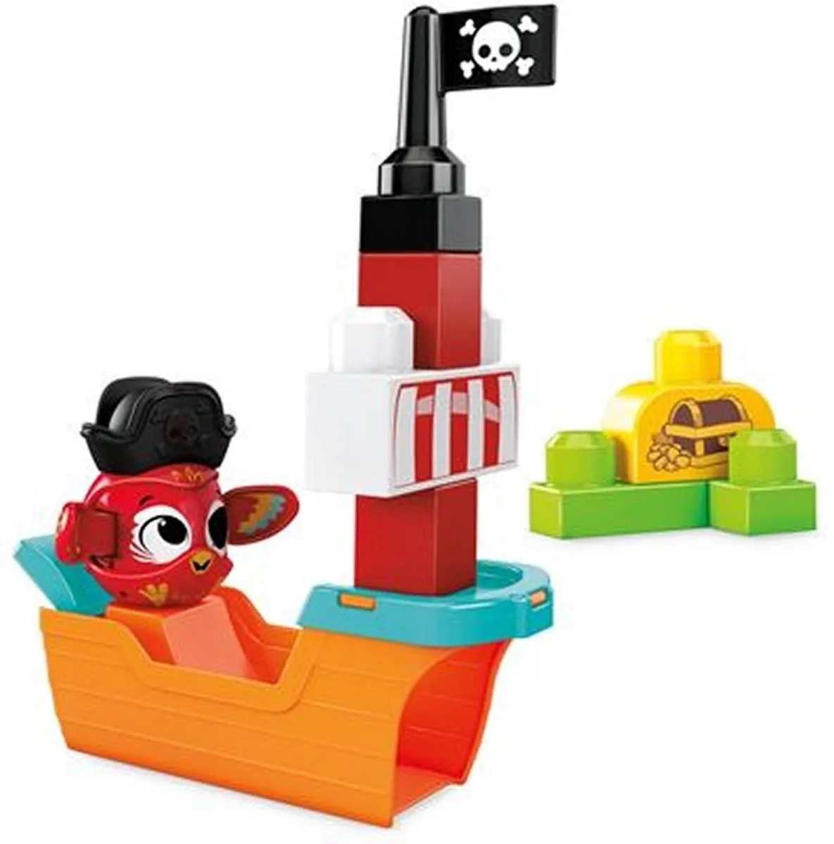 Fisher-Price Mega Bloks Peek-a-Blocks Piratenschip