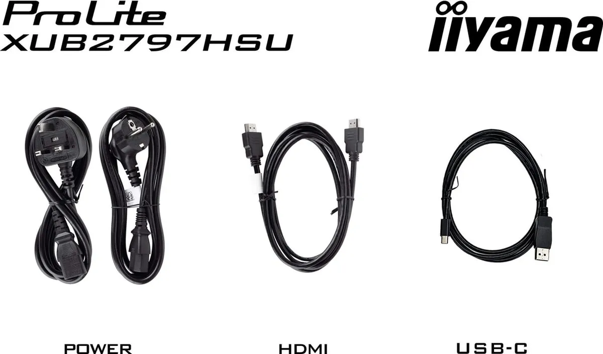 iiyama ProLite XUB2797HSU-B2 27inch Monitor - Full HD IPS