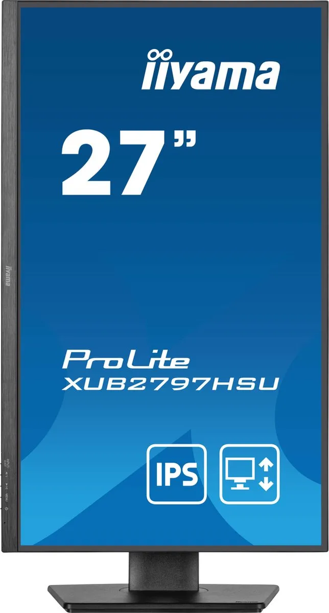 iiyama ProLite XUB2797HSU-B2 27inch Monitor - Full HD IPS - afbeelding 6 van 6