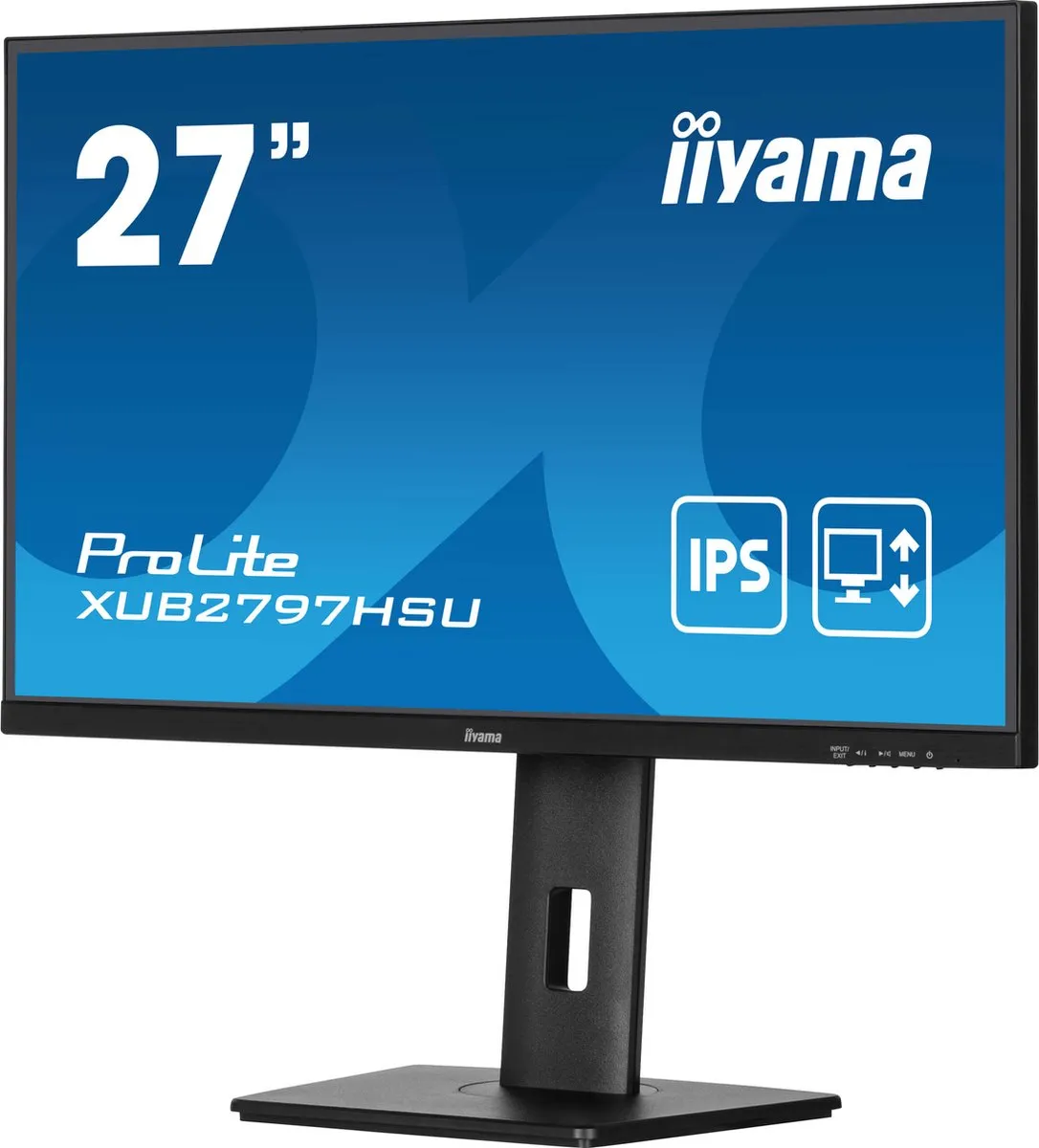 iiyama ProLite XUB2797HSU-B2 27inch Monitor - Full HD IPS