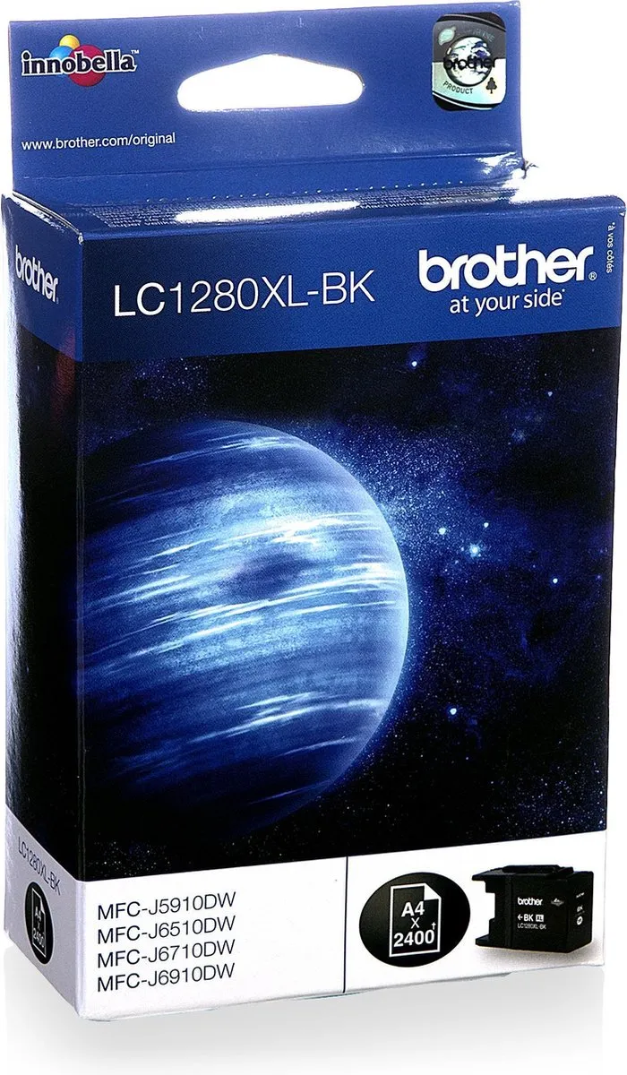 Brother LC-1280XLBK Inktcartridge