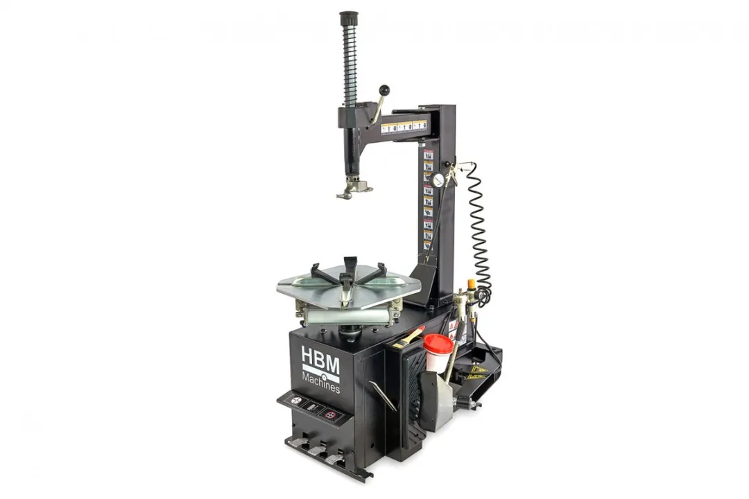 HBM Bandendemonteermachine met Boorhamer