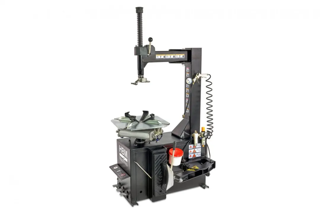 HBM Bandendemonteermachine met Boorhamer
