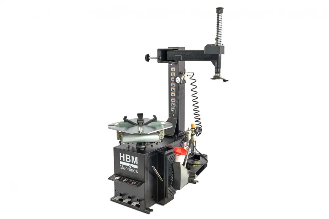 HBM Bandendemonteermachine met Boorhamer