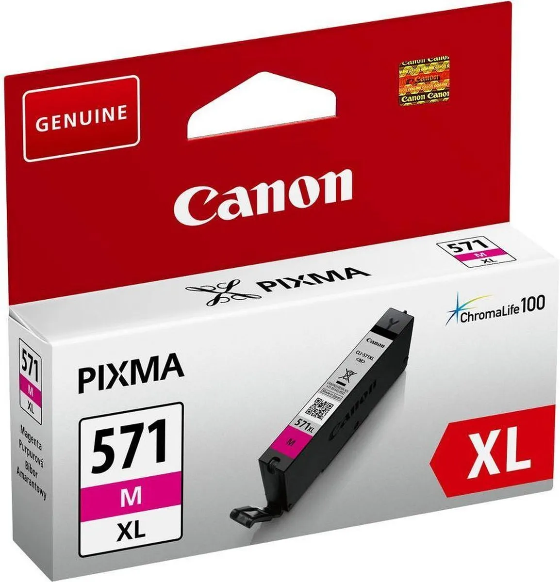 Canon CLI-571M XL Inktcartridge - Magenta