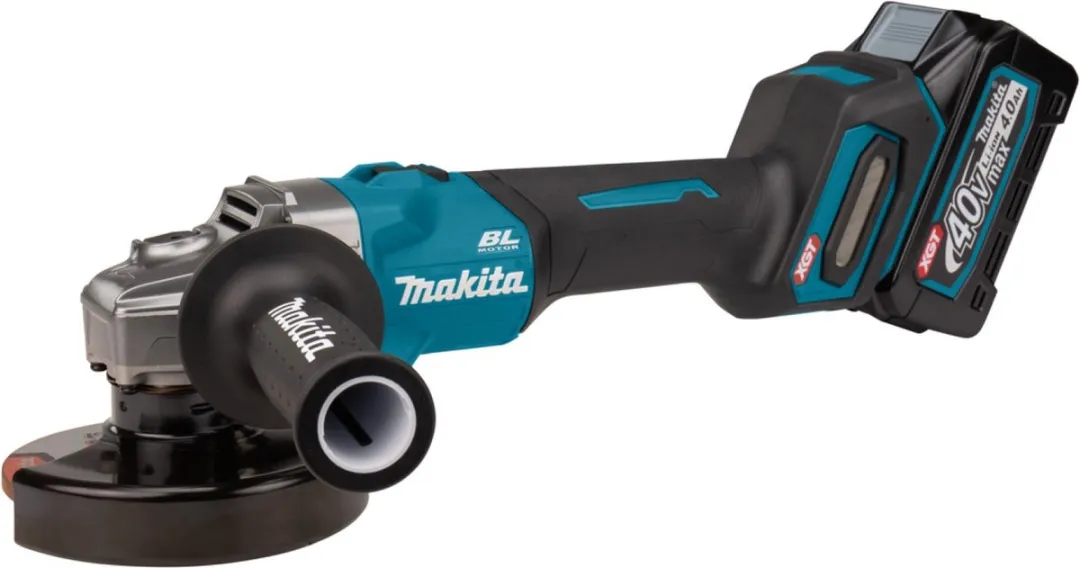 Makita GA008GM201 Accu Haakse Slijper 125mm XGT 40V - 2x 4.0Ah
