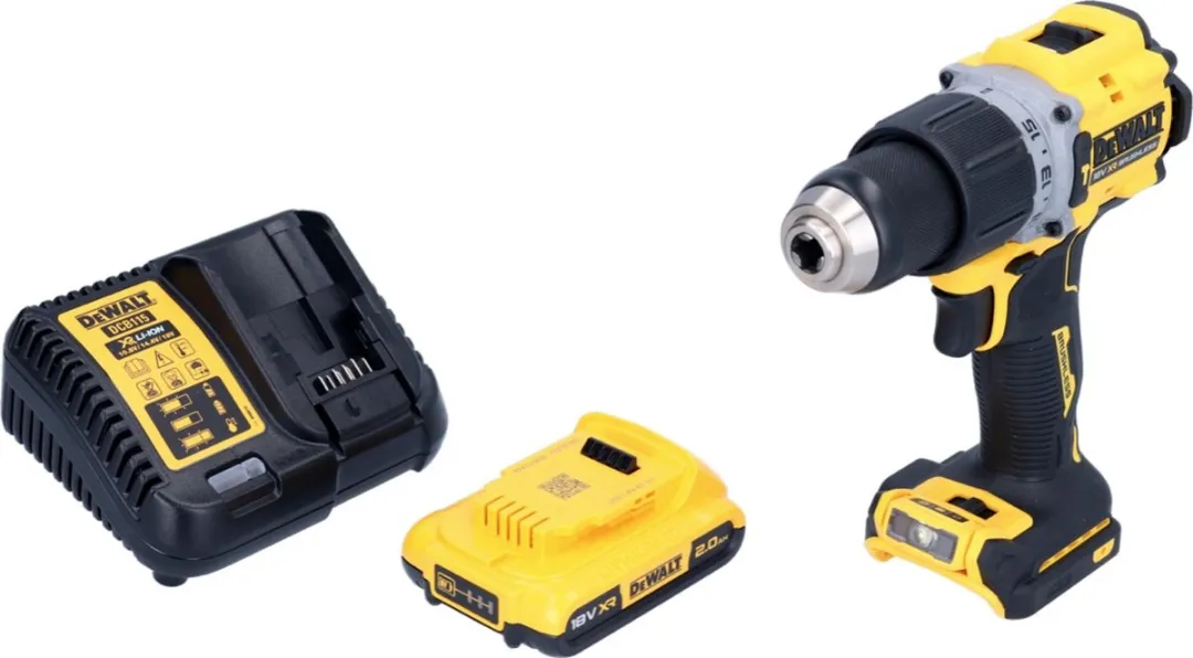 DeWalt DCD 805 D1 Klopboormachine 18V 90Nm - Borstelloos - 2 Snelheden - afbeelding 3 van 5