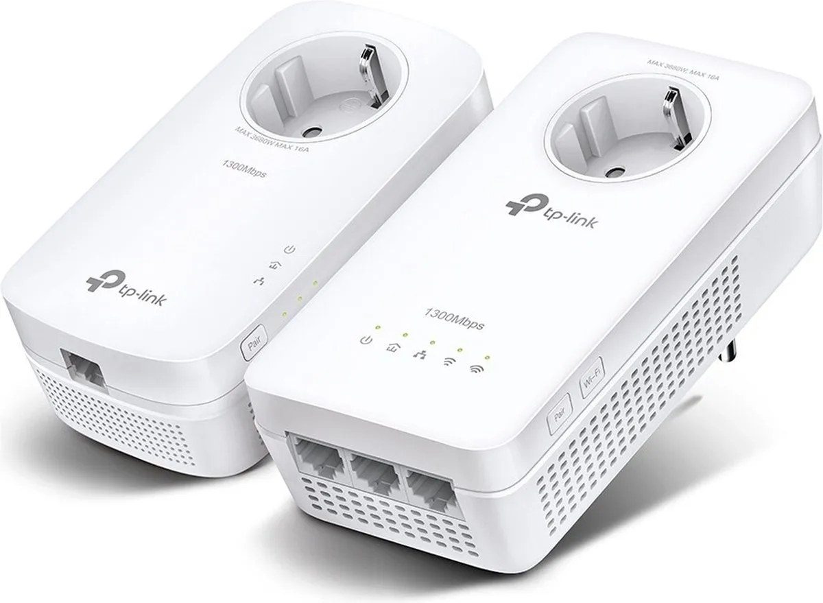 TP-Link TL-WPA1300P Powerline Adapter 3x LAN