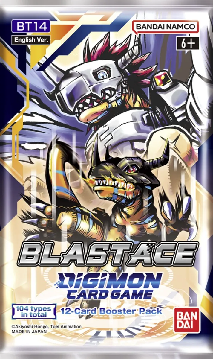 Bandai Namco Digimon TCG Blast Ace Boosterpack BT14