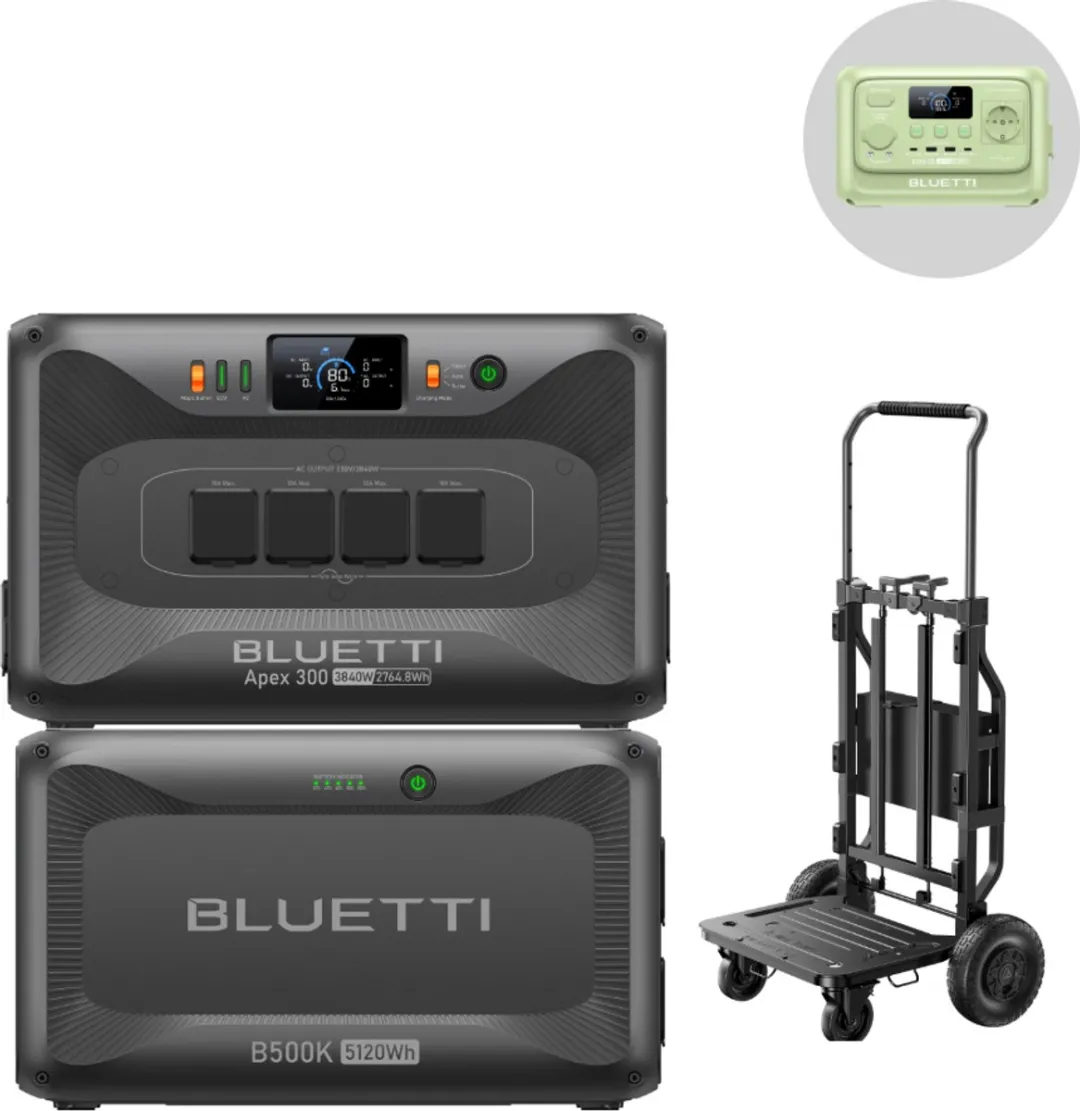 Bluetti B500K Uitbreidingsaccu 7884.8Wh