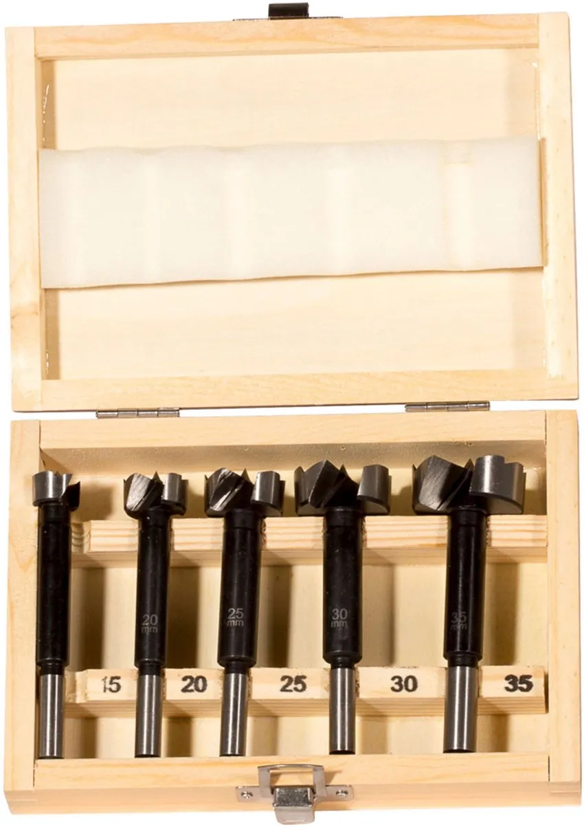 Fischer Forstner Bit Set D-WFo 5-delig