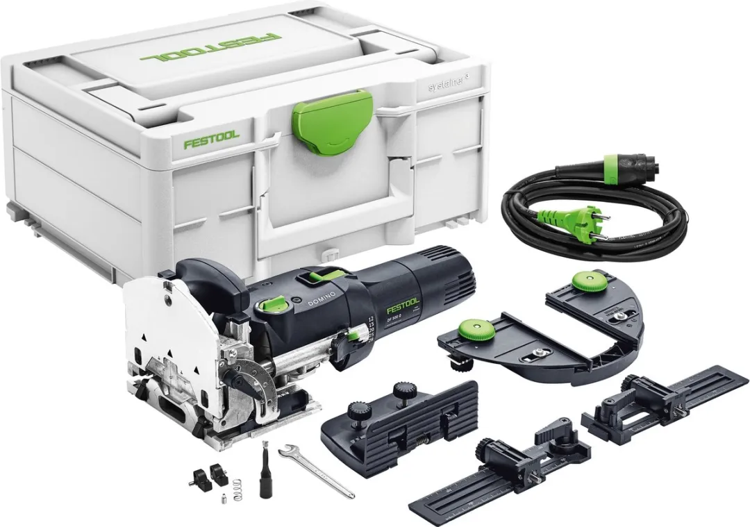 Festool DF 500 Q-Set DOMINO Freesmachine - 420W - Zwart/Groen