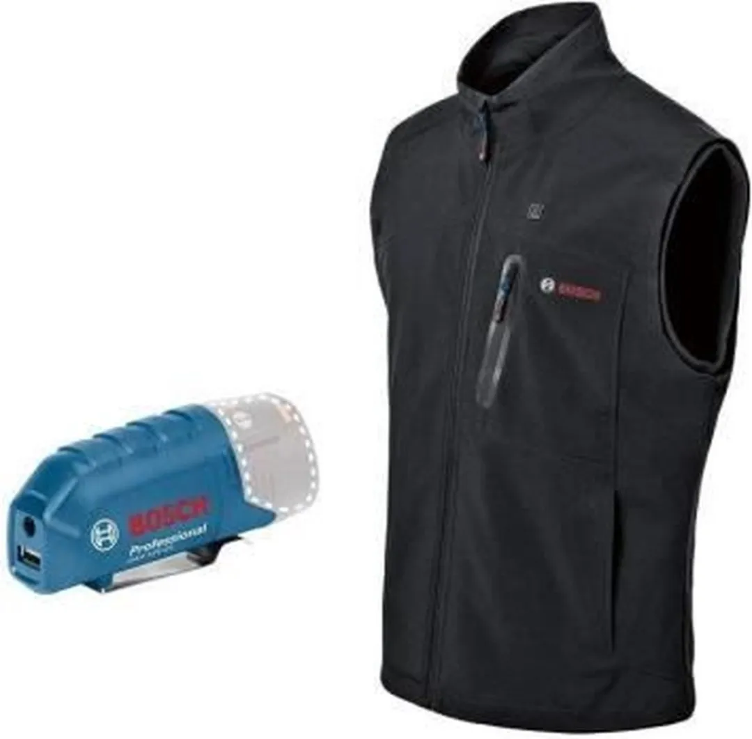 Bosch Professional GHV 12+18V XA Verwarmde Kleding - XXL Zwart - afbeelding 6 van 6