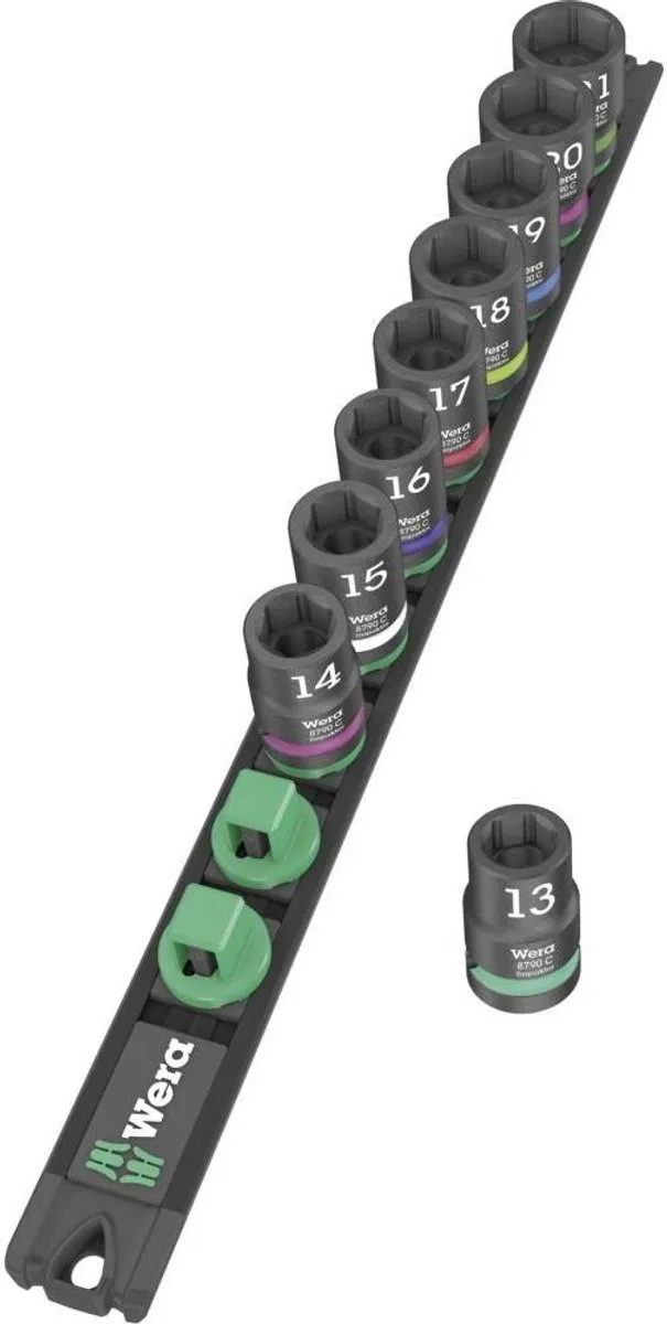Wera C Impaktor 05005490001 Dopsleutelset - 9-delig