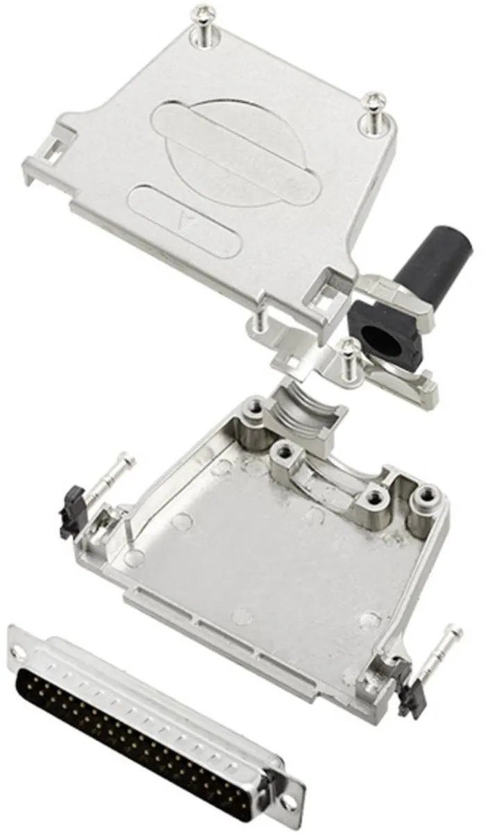 Tru Components TCDTZF37DMPK D-sub Male Connector 37-polig