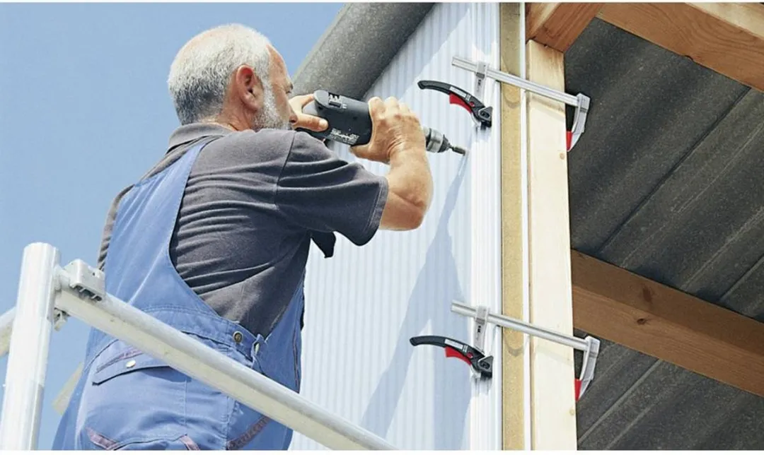 Bessey KLI25 Snelspanklem - Rood