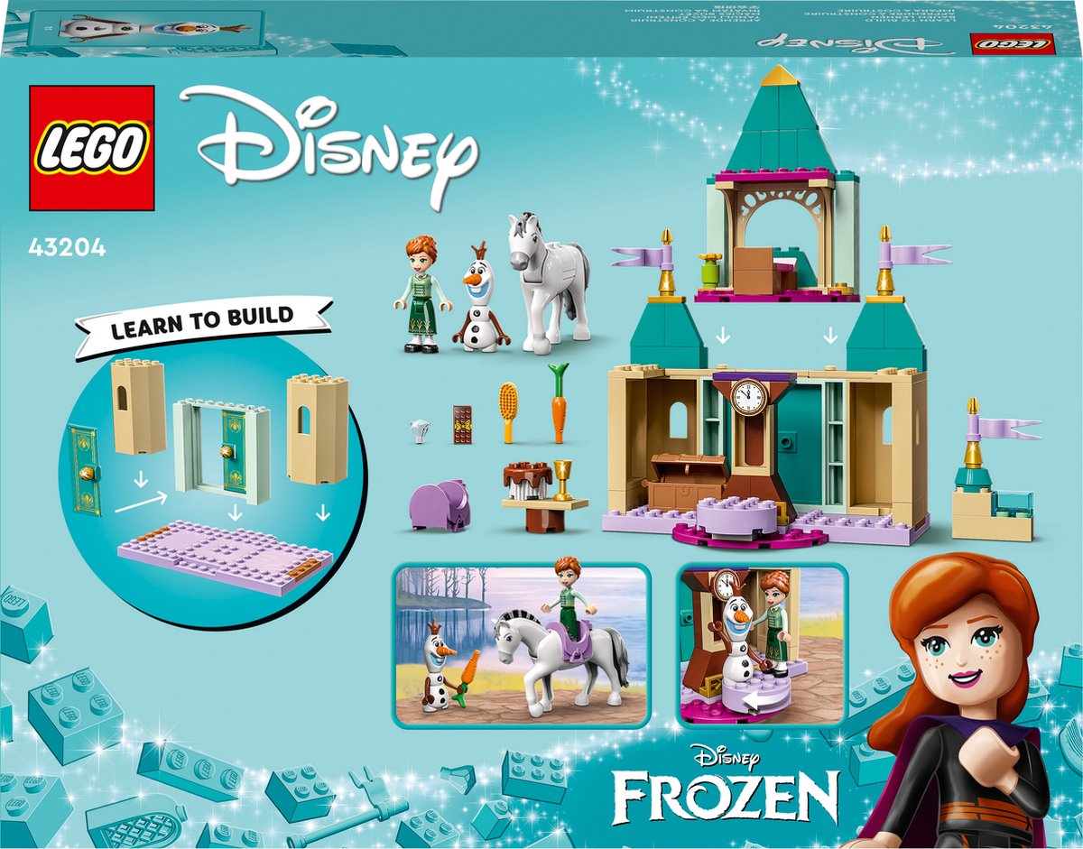 LEGO Disney Frozen Anna en Olaf Plezier in het kasteel - 43204