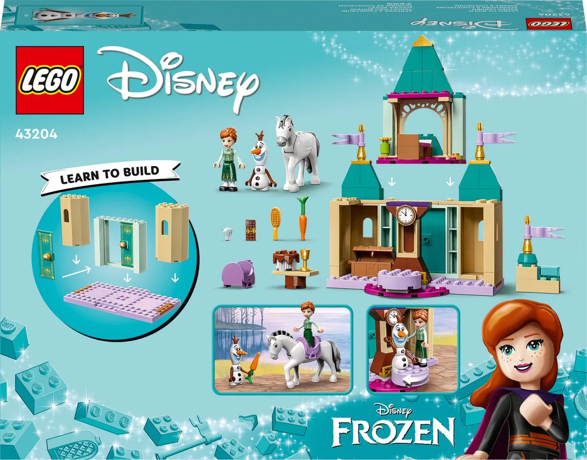 LEGO Disney Frozen Anna en Olaf Plezier in het kasteel 43204 - afbeelding 3 van 6