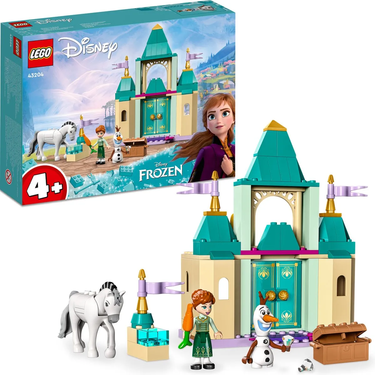 LEGO Disney Frozen Anna en Olaf Plezier in het kasteel 43204 - afbeelding 6 van 6
