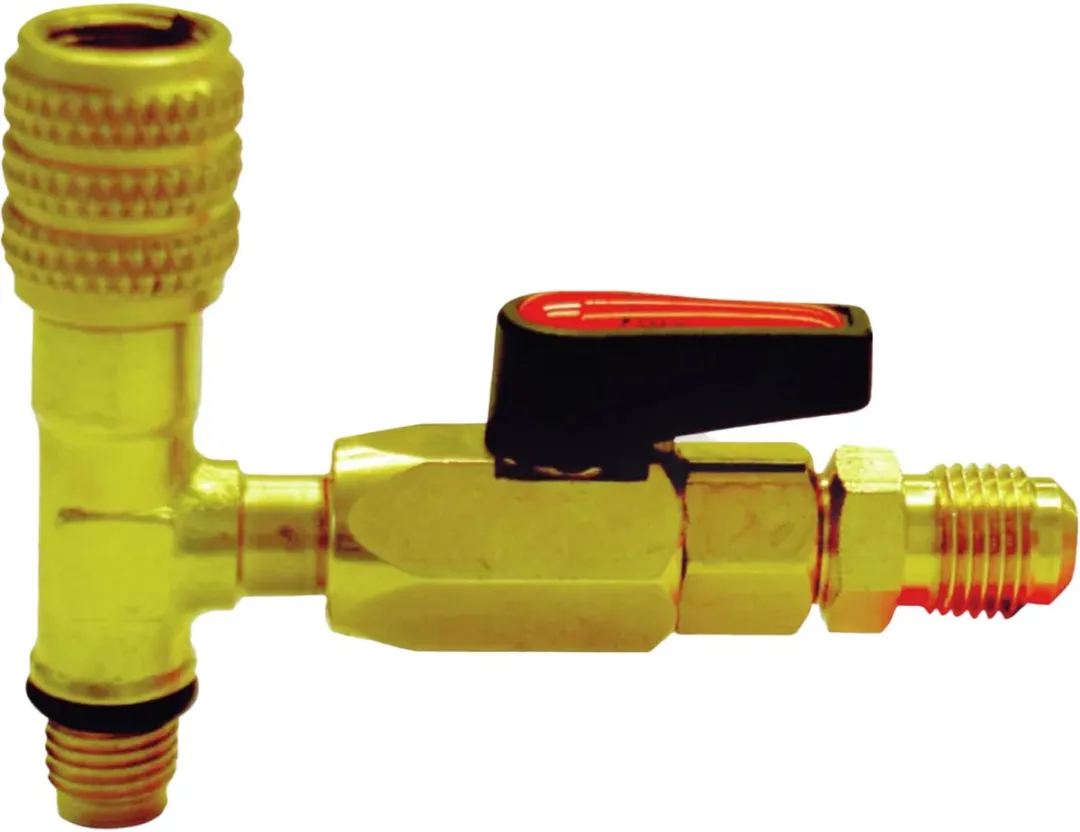 Rothenberger Flesadapter 5/16"SAE voor 5kg weegschaal
