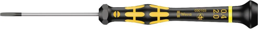 Wera 1578 A ESD Platte Schroevendraaier 2mm - 60mm - MPN 05030103001