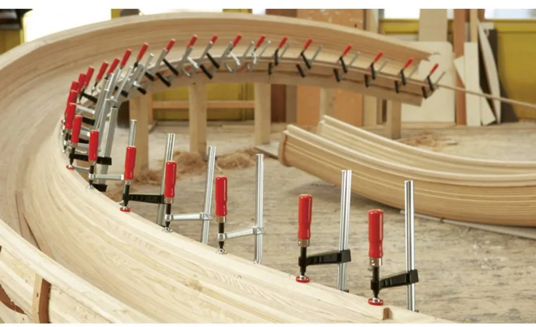 Bessey TG80S12 Lijmtang 120mm - Rood/zilver