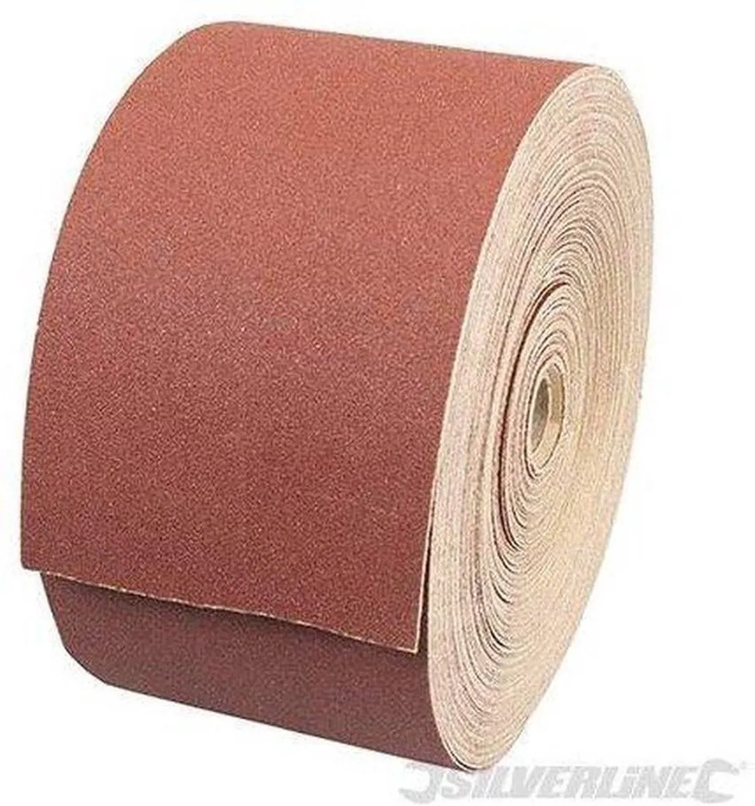 Silverline Schuurpapier op rol Aluoxide 80 - 50m x 115mm