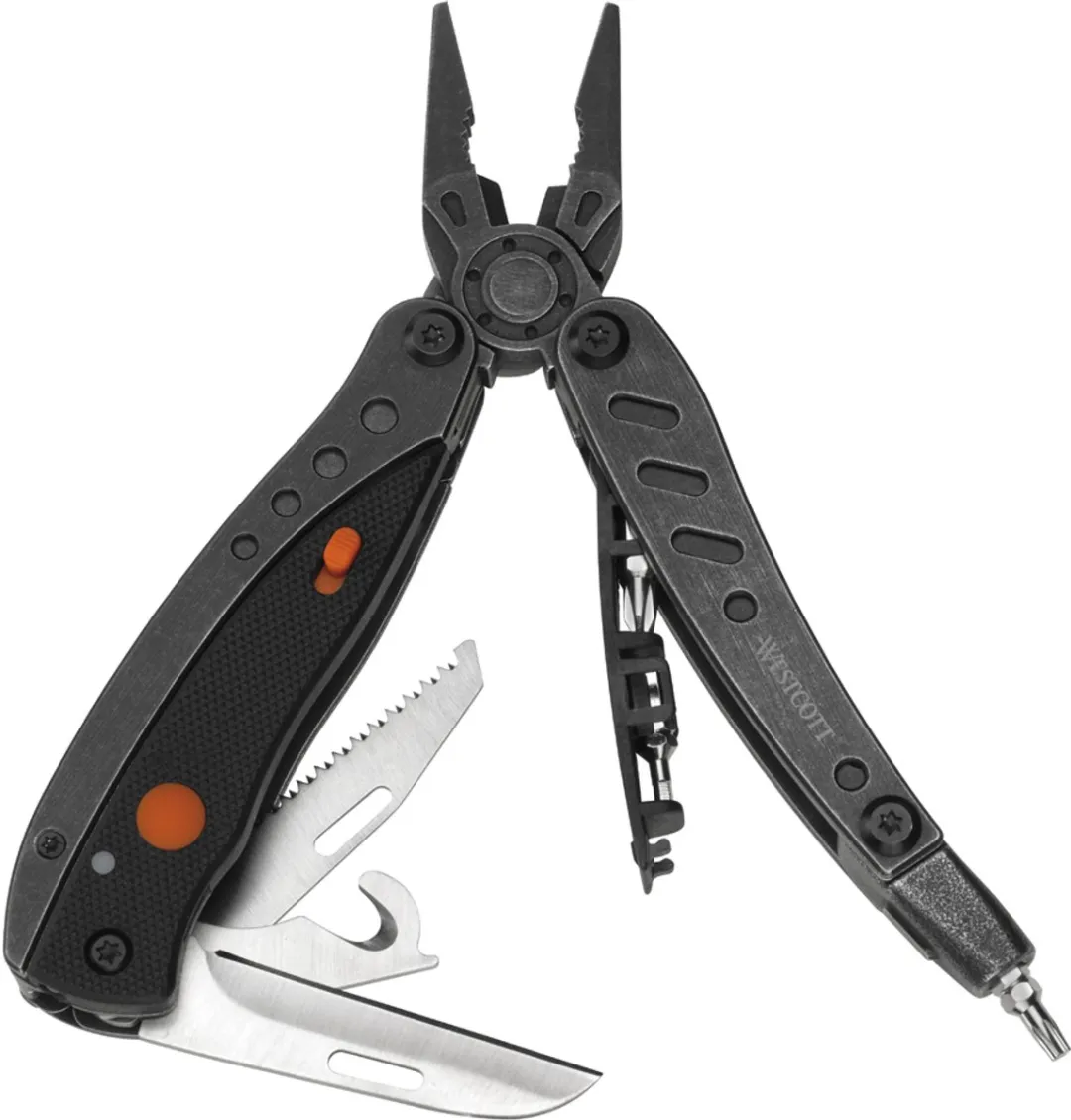 Westcott Multitool 6-in-1 inklapbaar - Grijs/Oranje/Zwart